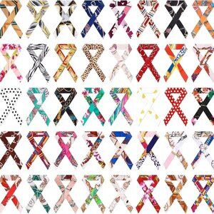 MINI SCARVES FOR PURSES OR YOUR HAIR - GET 10